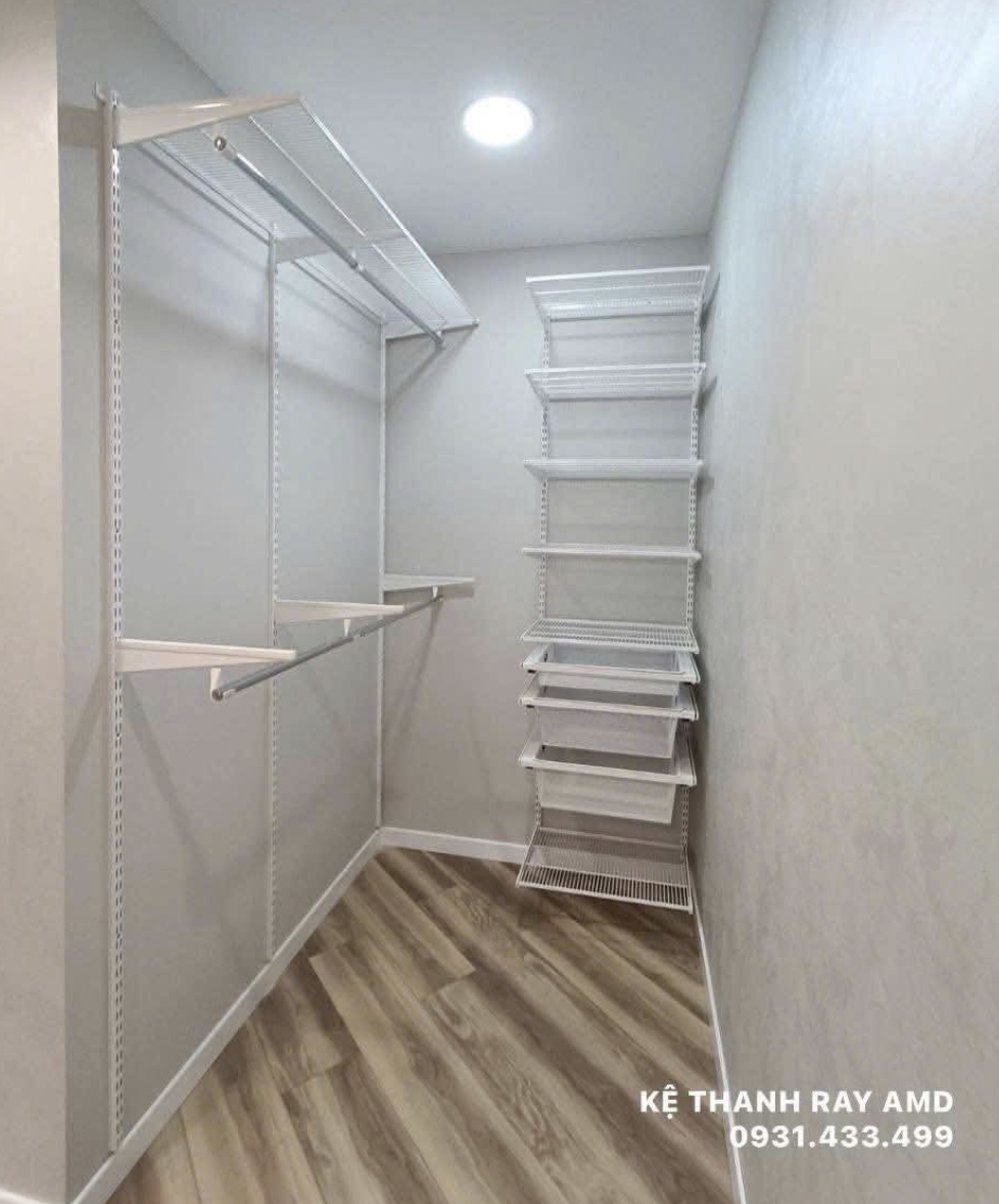 KỆ QUẦN ÁO THANH RAY AMD – CÂN MỌI KÍCH THƯỚC, CHUẨN MỌI KHÔNG GIAN SỐNG
