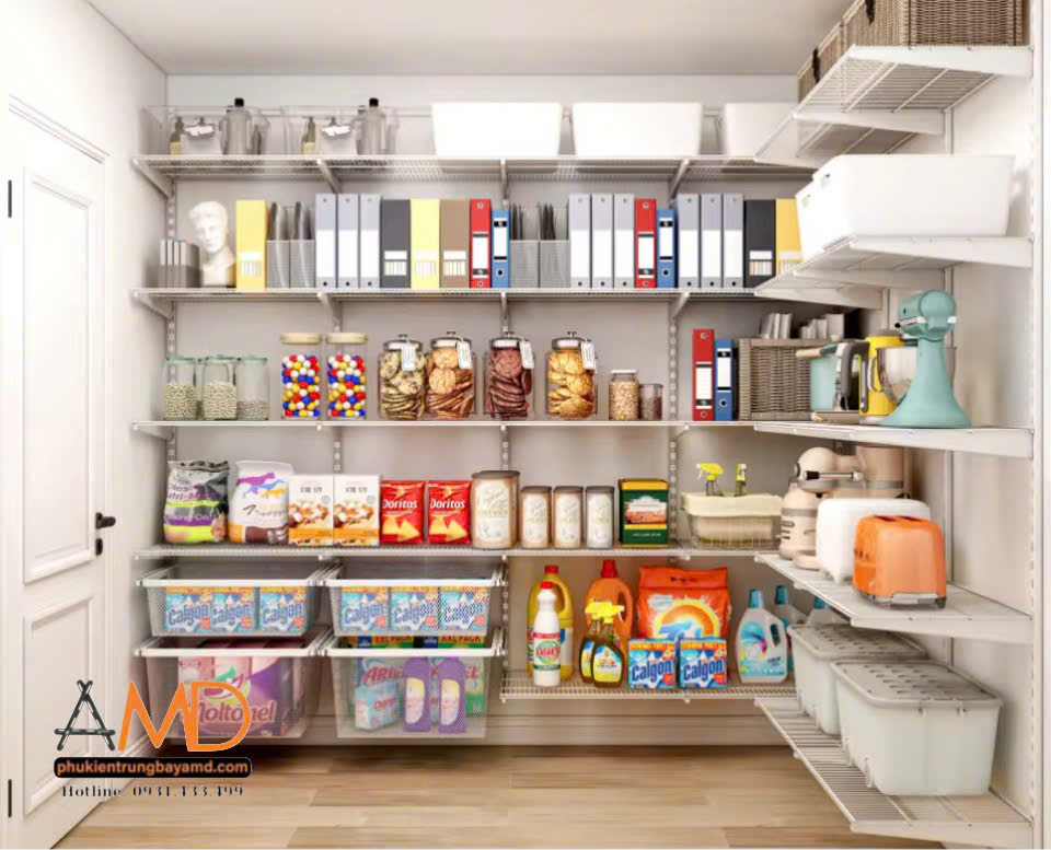 Góc hạnh phúc của các bà mẹ từ ngày có bộ kệ thanh ray Amd!