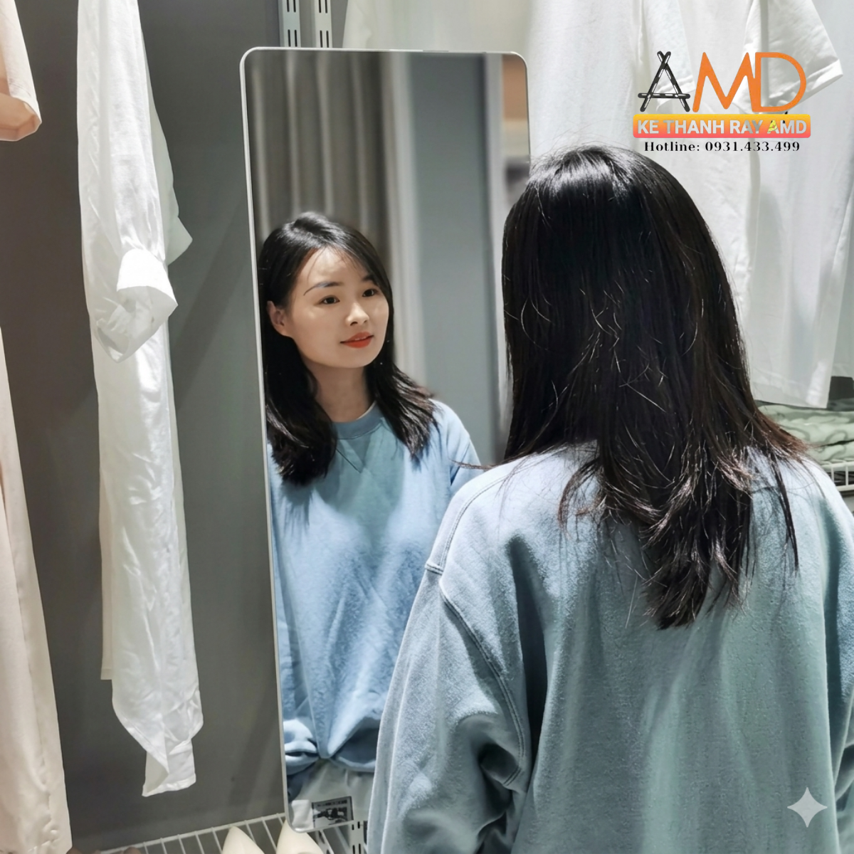 GƯƠNG SOI GẮN KỆ - SỰ KẾT HỢP HOÀN HẢO