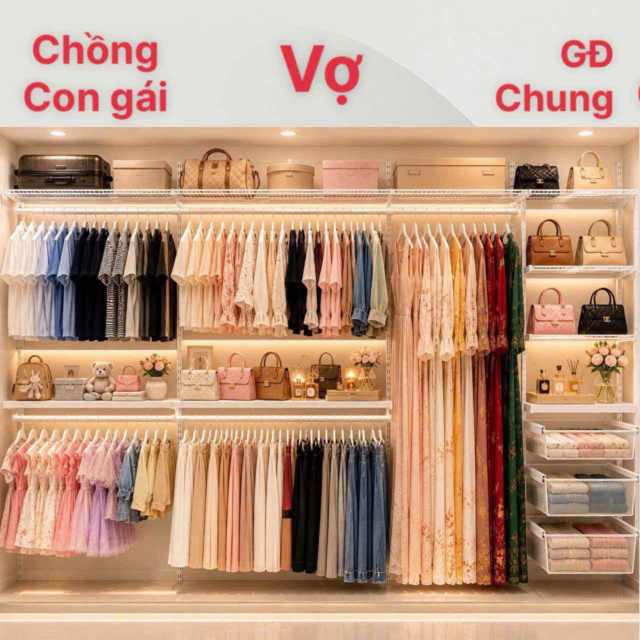 5 SAI LẦM KHI THIẾT KẾ TỦ QUẦN ÁO KHIẾN NHÀ LUÔN THIẾU CHỖ CHỨA